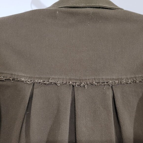 Anthropologie Guest Editor Military Swing Blazer Coat Women's S - Picture 7 of 10